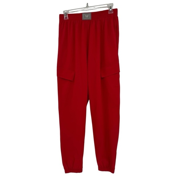 Heroine Sport Endurance Cargo Jogger Pants in Red size small - Picture 2 of 7